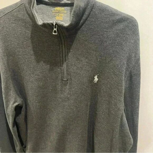 POLO RALPH LAUREN Men's Jersey Half-zip Pullover - Picture 3 of 5